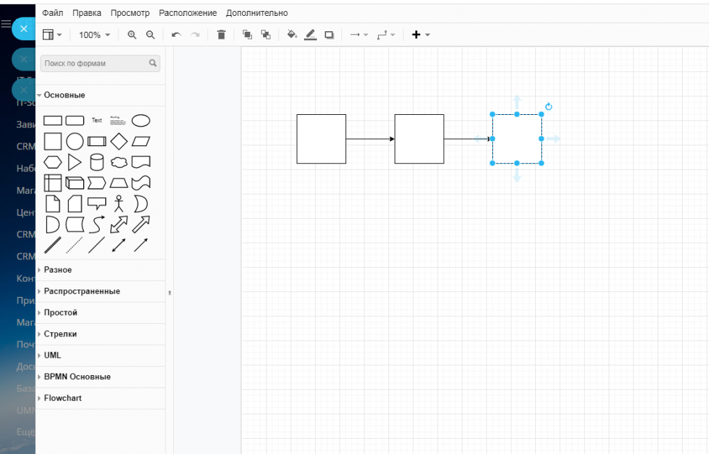 Работа с блок-схемами и диаграммами в Битрикс24