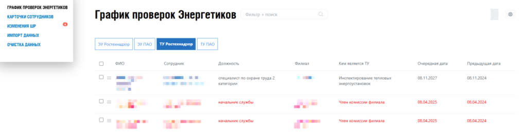 Автоматизация учета проверок знаний электротехнического и теплотехнического персонала в Битрикс24